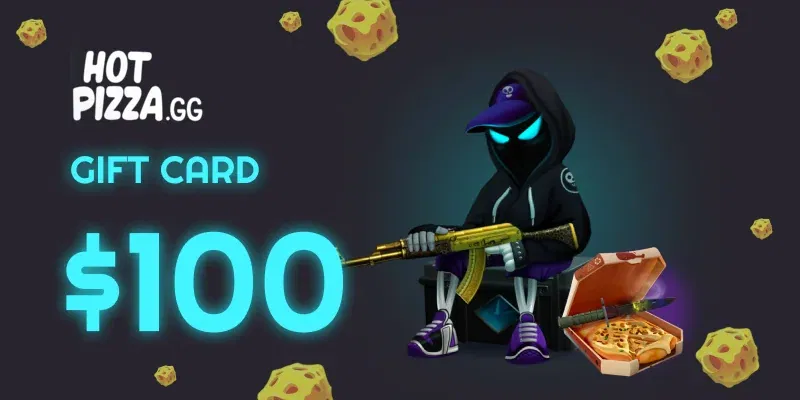 HOTPIZZA.GG 100 USD Gift Card (Global) gallery image 2