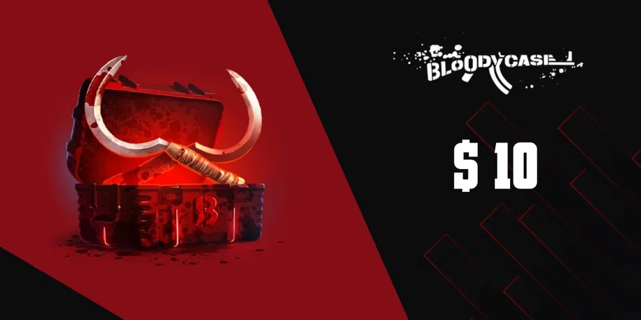 BloodyCase 10 USD Gift Card (Global) gallery image 2