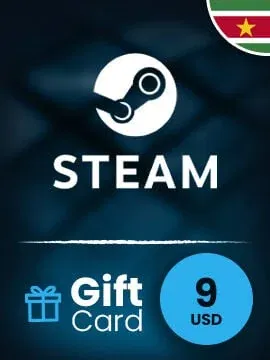 Steam Wallet 9 USD Gift Card (Suriname) gallery image 2