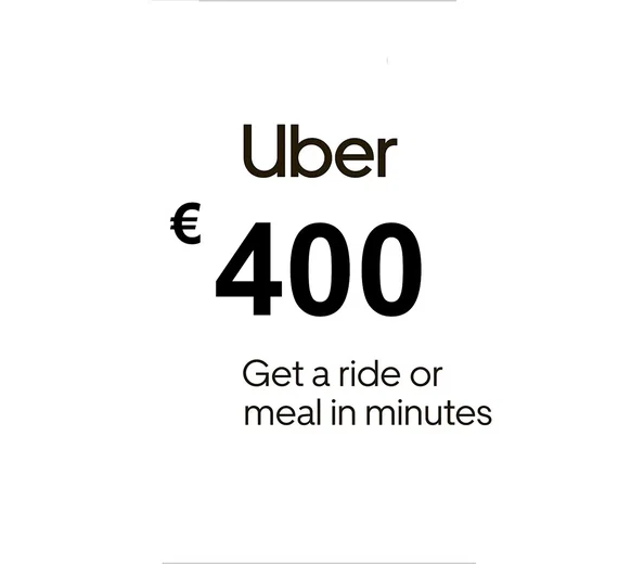 Uber 400 EUR Gift Card (Italy) gallery image 2