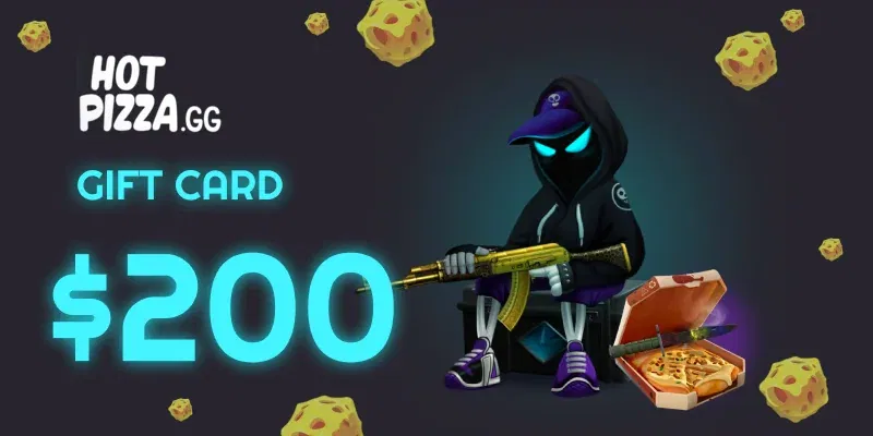HOTPIZZA.GG 200 USD Gift Card (Global) gallery image 2