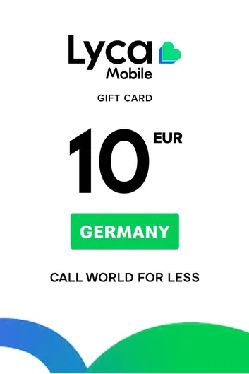 Lyca Mobile 10 EUR Gift Card (Germany)