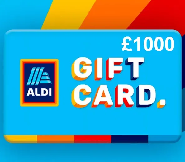 Aldi 1000 GBP Gift Card (United Kingdom) gallery image 1