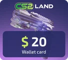 CS2Land 20 USD Gift Card (Global) thumb 1