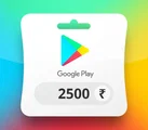Google Play 2500 INR Gift Card (Asia) thumb 2