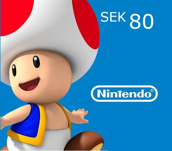 Nintendo eShop 80 SEK Gift Card (Sweden) gallery image 2