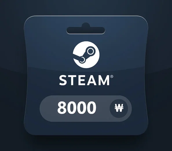 Steam Wallet 8000 KRW Gift Card (Korea) gallery image 2