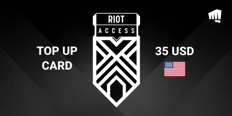 Riot Access 35 USD Gift Card (United States) gallery image 2