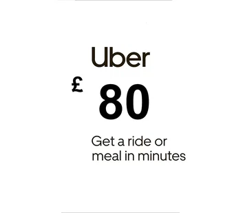 Uber 80 GBP Gift Card (United Kingdom)