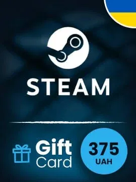 Steam Wallet 375 UAH Gift Card (Ukraine) gallery image 2