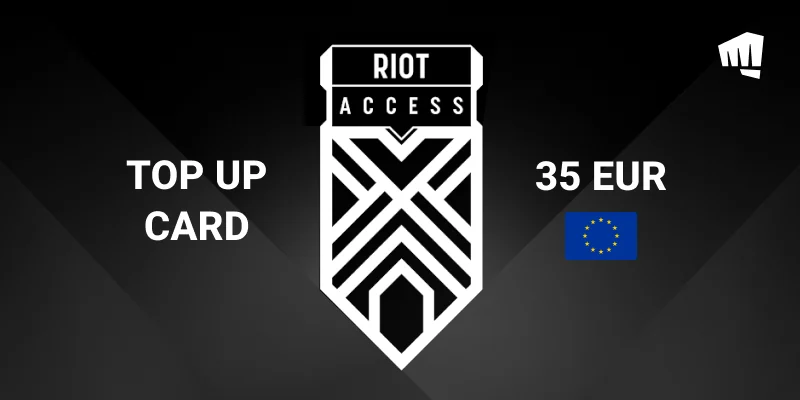 Riot Access 35 EUR Gift Card (Europe) gallery image 2