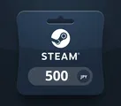 Steam Wallet 500 JPY Gift Card (Asia) thumb 2