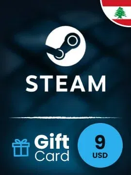 Steam Wallet 9 USD Gift Card (Lebanon) gallery image 2