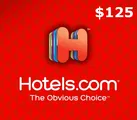 Hotels.com 125 USD Gift Card (United States) thumb 1