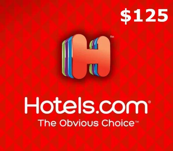 Hotels.com 125 USD Gift Card (United States) gallery image 1