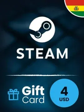 Steam Wallet 4 USD Gift Card (Bolivia) gallery image 2