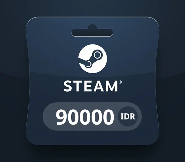 Steam Wallet 90000 IDR Gift Card (Global) gallery image 2