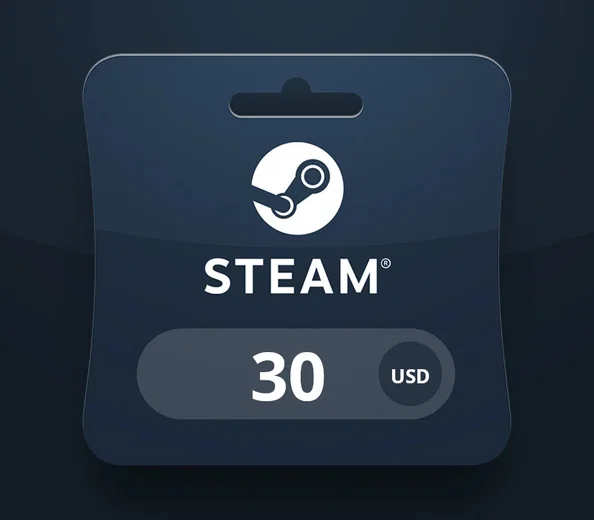 Steam Wallet 30 USD Gift Card (Africa) gallery image 2