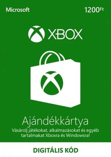 Xbox 1200 HUF Gift Card (Hungary) gallery image 2