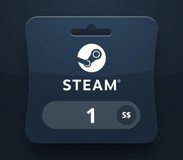 Steam Wallet 1 SGD Gift Card (Global) gallery image 2