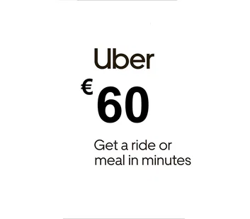 Uber 60 EUR Gift Card (Italy)