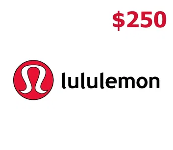 Lululemon 250 USD Gift Card (United States)