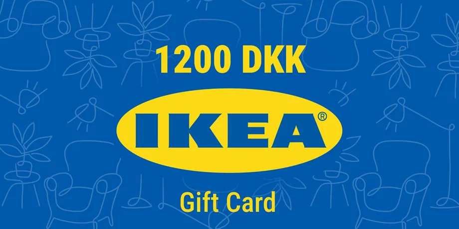 IKEA 1200 DKK Gift Card (Denmark) gallery image 2