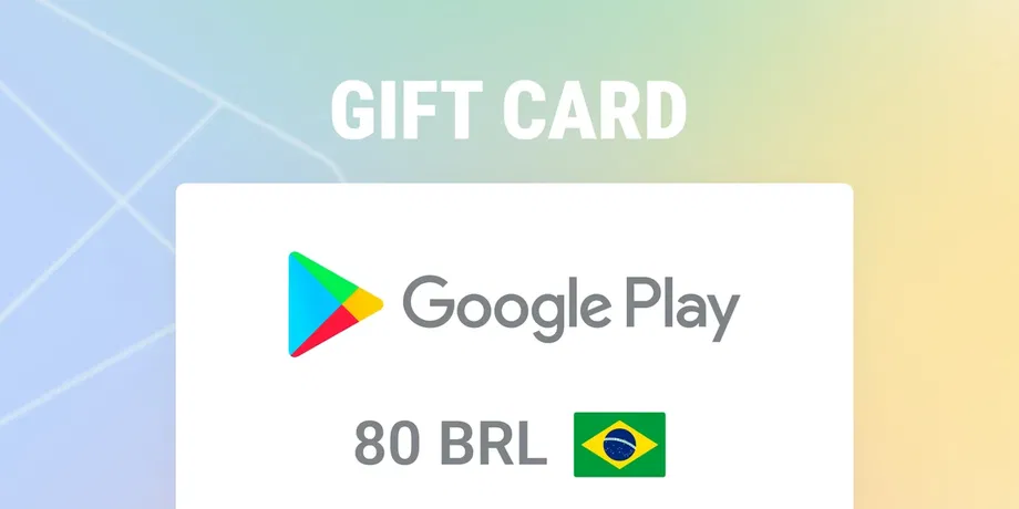 Google Play 80 BRL Gift Card (Brazil) gallery image 2