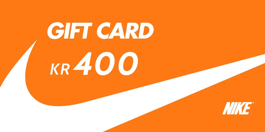 Nike 400 DKK Gift Card (Denmark) gallery image 2