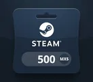 Steam Wallet 500 MXN Gift Card (Global) thumb 2