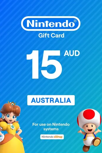 Nintendo eShop 15 AUD Gift Card (Australia) gallery image 2