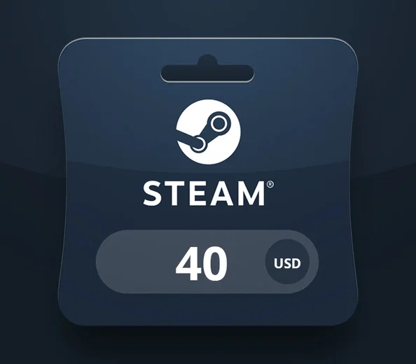 Steam Wallet 40 USD Gift Card (Africa) gallery image 2