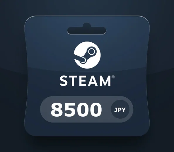 Steam Wallet 8500 JPY Gift Card (Asia) gallery image 2