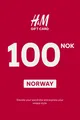 H&M 100 NOK Gift Card (Norway) thumb 2