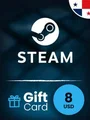 Steam Wallet 8 USD Gift Card (Panama) thumb 2