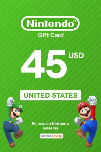 Nintendo eShop 45 USD Gift Card (United States) gallery image 2