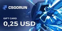 CSGORUN 0.25 USD Gift Card (Global) thumb 2