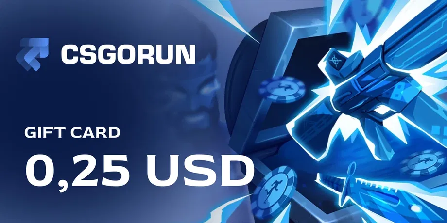 CSGORUN 0.25 USD Gift Card (Global) gallery image 2