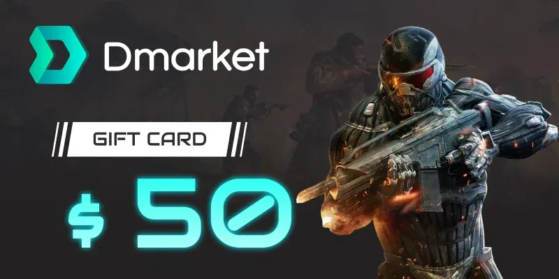 DMarket 50 USD Gift Card (Global) gallery image 2