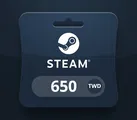 Steam Wallet 650 TWD Gift Card (Asia) thumb 2