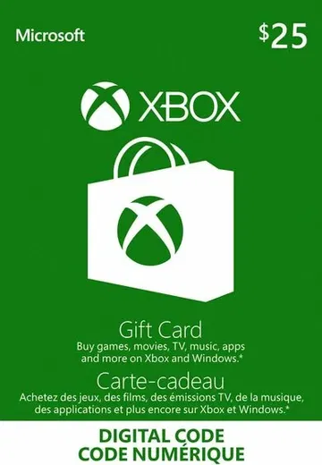 Xbox 25 CAD Gift Card (Canada) gallery image 2