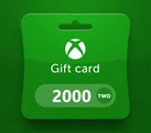 Xbox 2000 TWD Gift Card (Taiwan) thumb 2