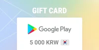 Google Play 5000 KRW Gift Card (Korea) thumb 2