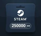 Steam Wallet 250000 IDR Gift Card (Global) thumb 2