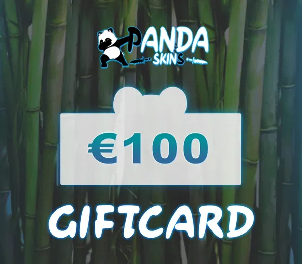PandaSkins 100 EUR Gift Card (Global) gallery image 1