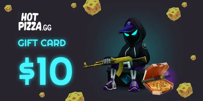 HOTPIZZA.GG 10 USD Gift Card (Global) gallery image 2