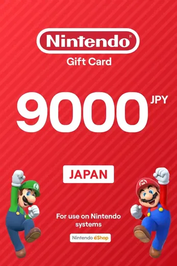 Nintendo eShop 9000 JPY Gift Card (Japan) gallery image 2
