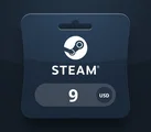 Steam Wallet 9 USD Gift Card (Africa) thumb 2