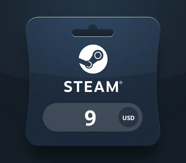 Steam Wallet 9 USD Gift Card (Africa) gallery image 2