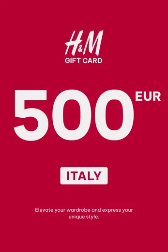 H&M 500 EUR Gift Card (Italy) gallery image 2